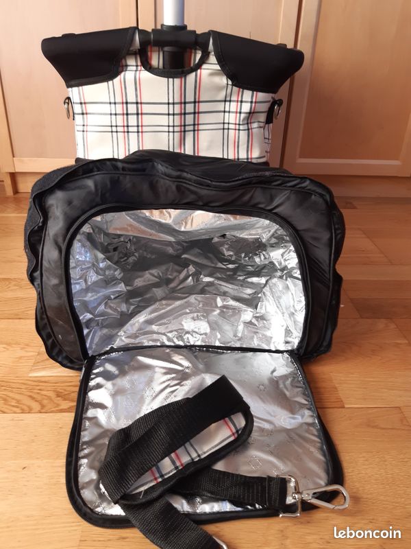 SAC TROLLEY DE COURSES avec SAC ISOTHERME (image 4)
