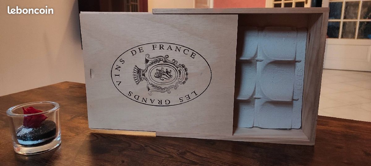 Coffret bouteilles bois (image 1)