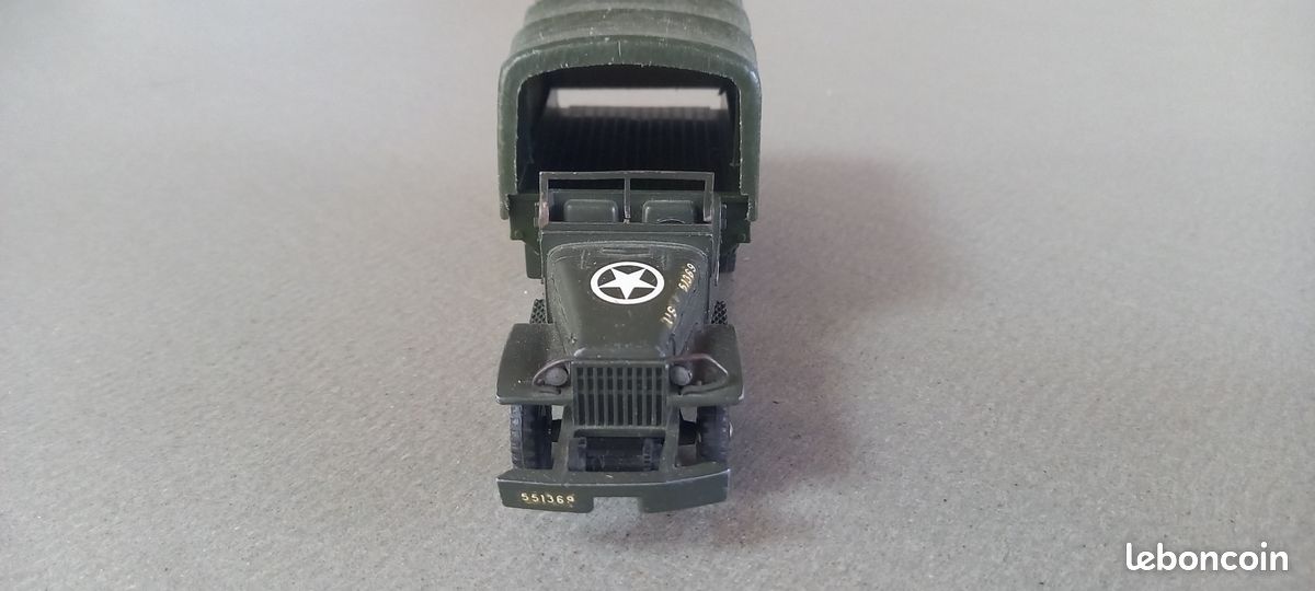 Le GMC CCKW 353 6x6 Cabine Torpédo En Miniature Militaire Solido Au 1 50e 15435