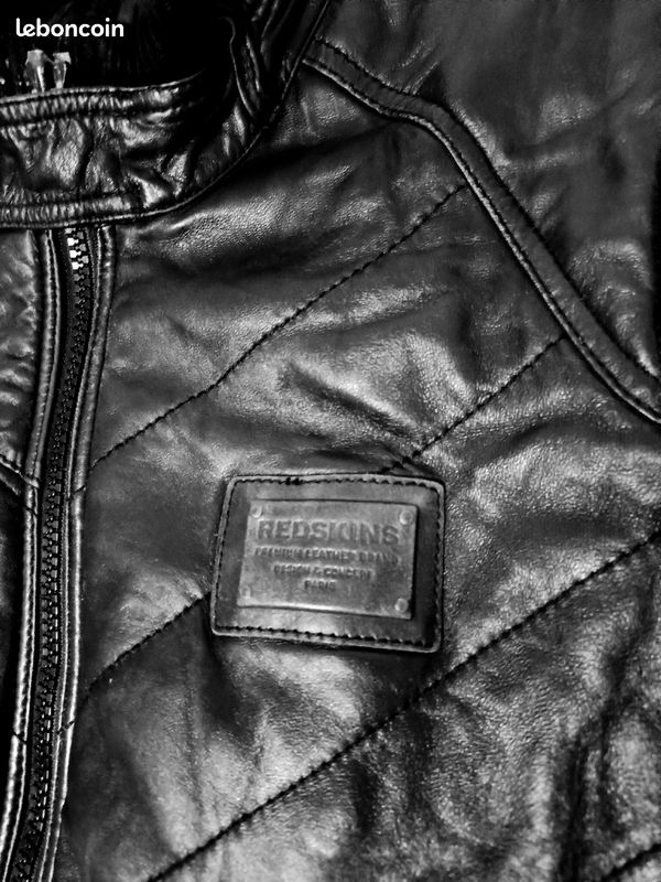 Blouson cuir Redskins xxl / xl (image 4)