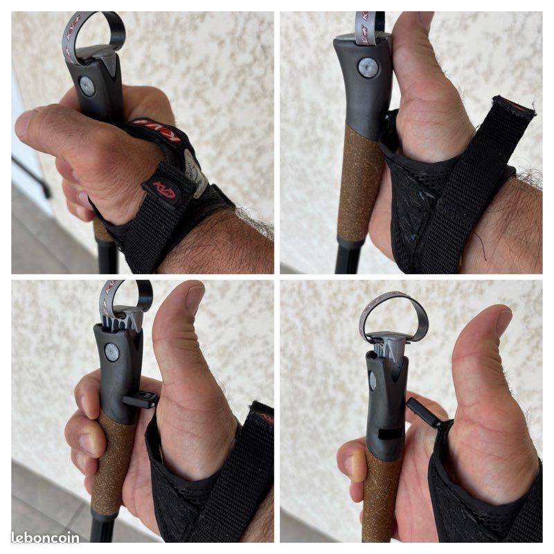 Bâtons Carbon Ultra-Light – 3 brins (image 2)