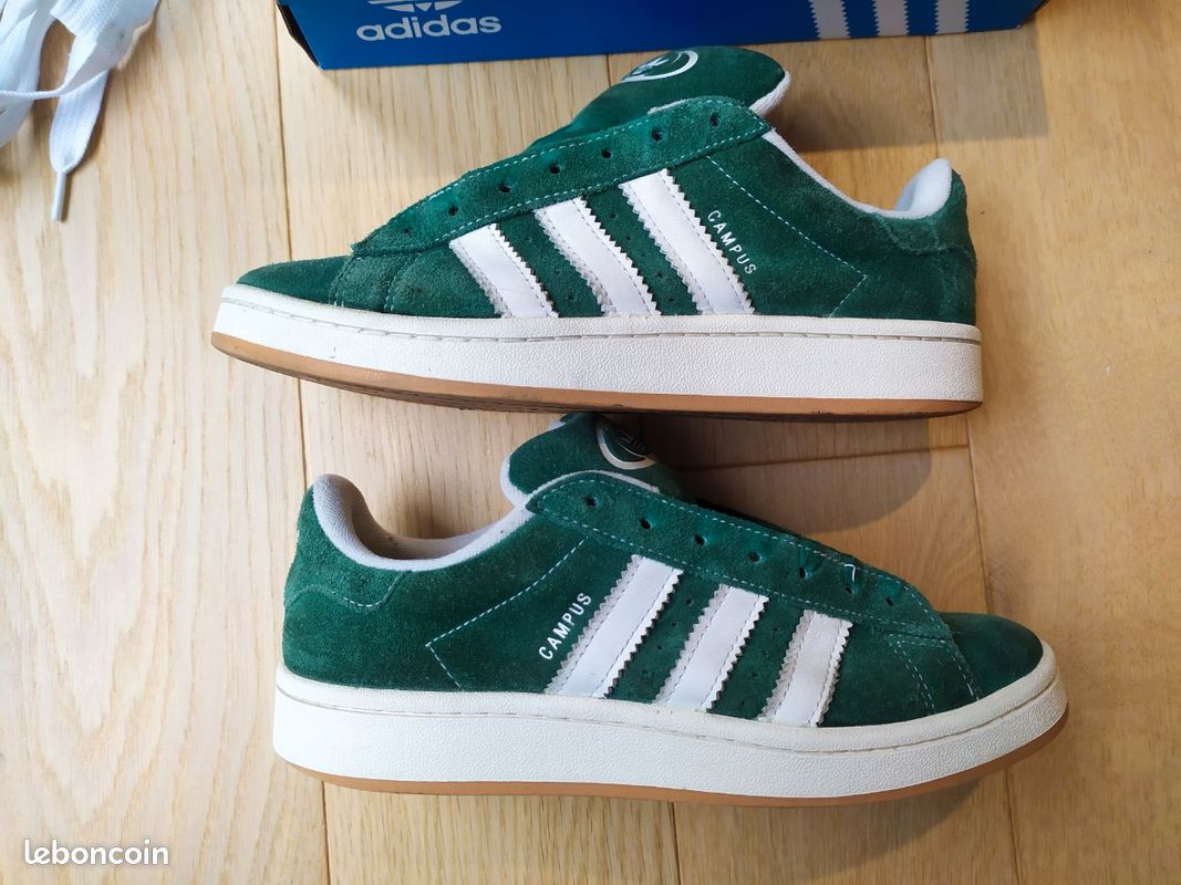adidas gazelle silver green womens Adidas Campus 00s Verte (GS)  Flower Kickz