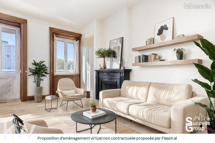 Appartement 2 pièces 48 m²