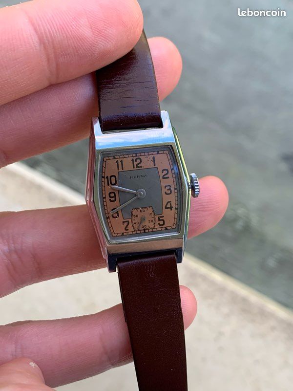Montre Bracelet Homme Vintage Hero - Mouvement Mécanique - Style Classique