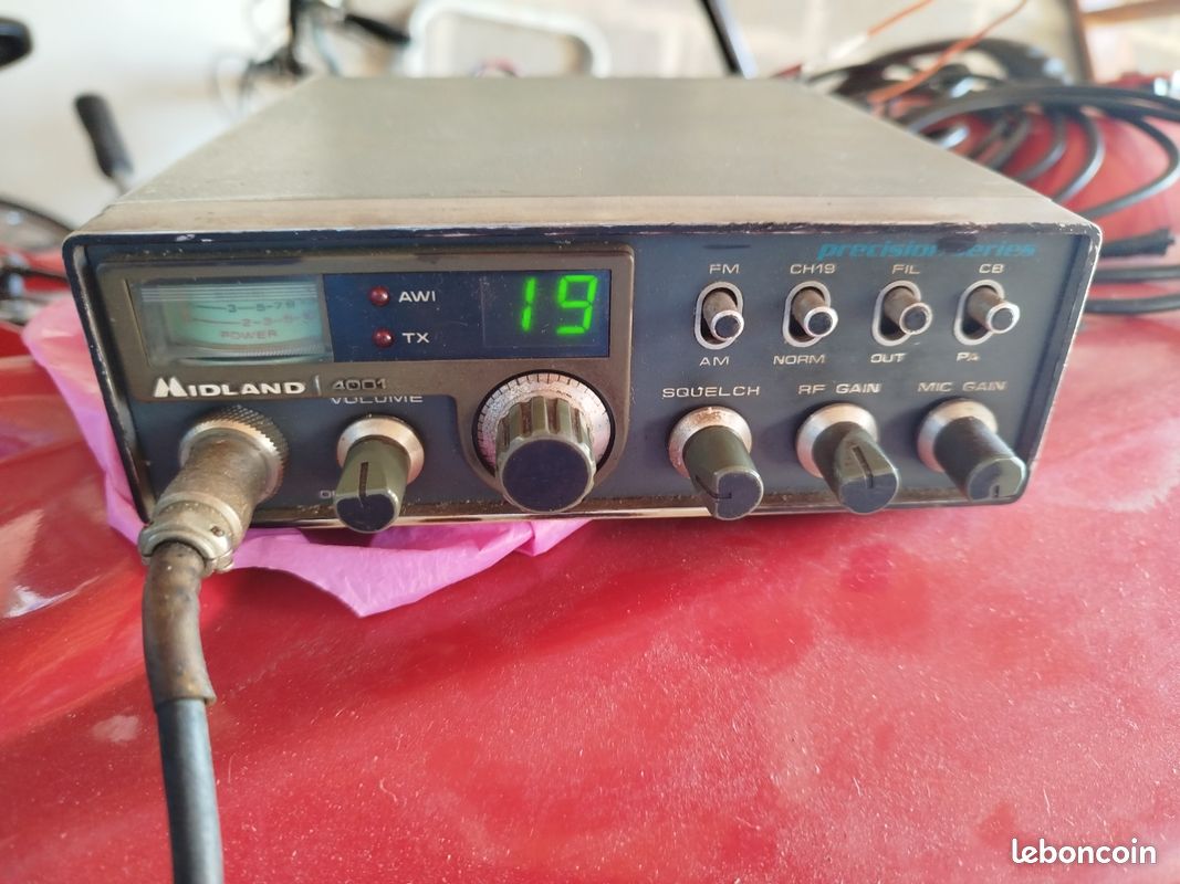 CRT S MINI - CIBIE Emetteur récepteur mobile 40 canaux AM - Jamais