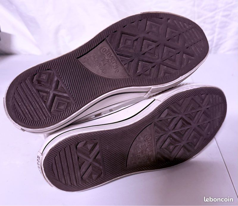 Converse All Star Chuck Taylor blanches haute (image 2)