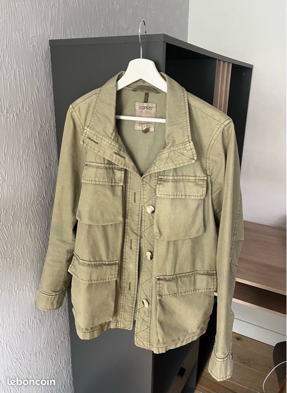 Veste style militaire femme Esprit 100% coton Vêtements