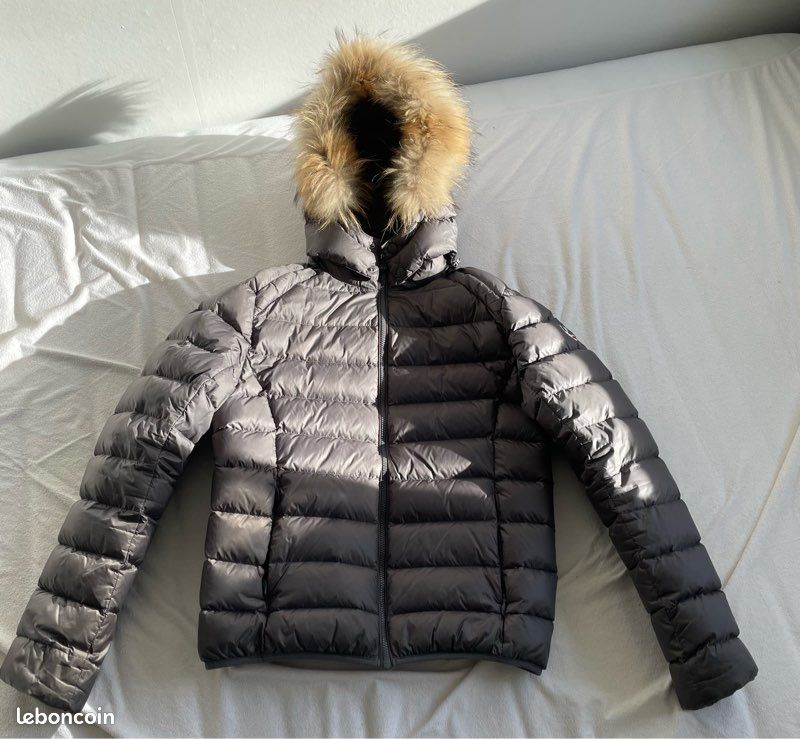 Jott Bleu Jott Gris Clair Doudoune Nico JOTT Blanche