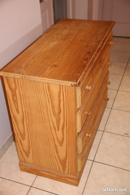 Commode Bois en Pin (image 4)
