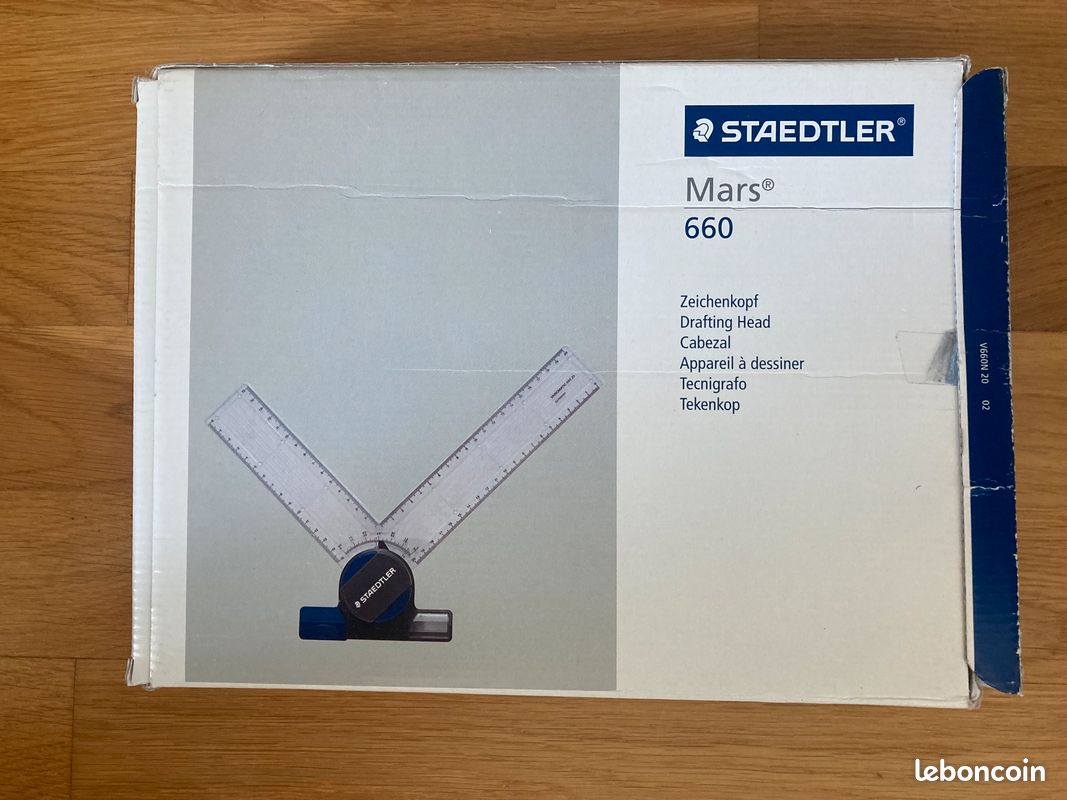 Table à dessin A3 Staedtler avec équerre (image 4)