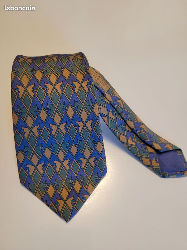 Cravate Hermes 100% soie (image 1)