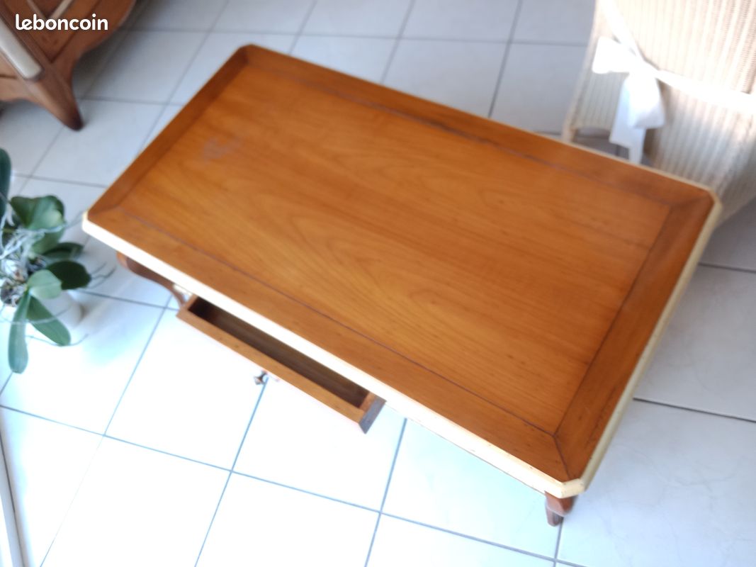 Table basse merisier (image 2)