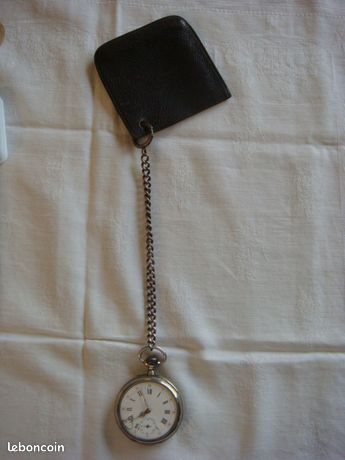 Montre à Gousset Mécanique Argenté | Maison Gousset
