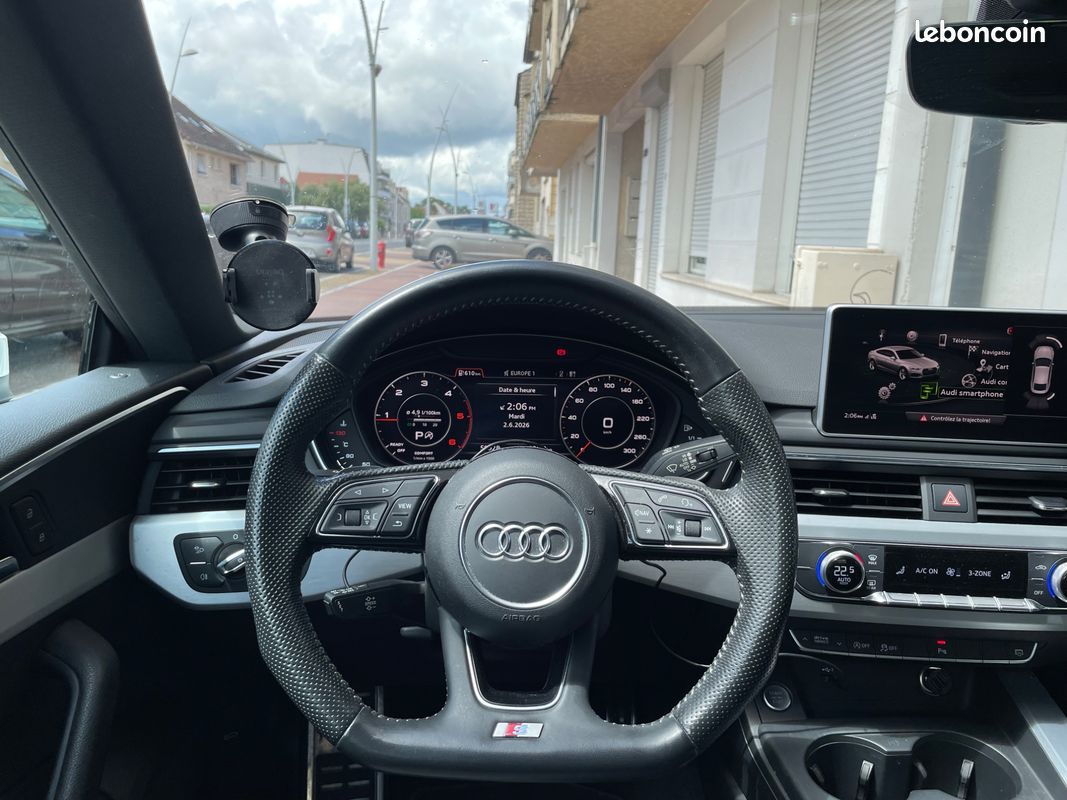 AUDI A5 SPORTBACK 2.0 40 TDI 190ch S-TRONIC S-LINE APPLE CARPLAY (image 4)