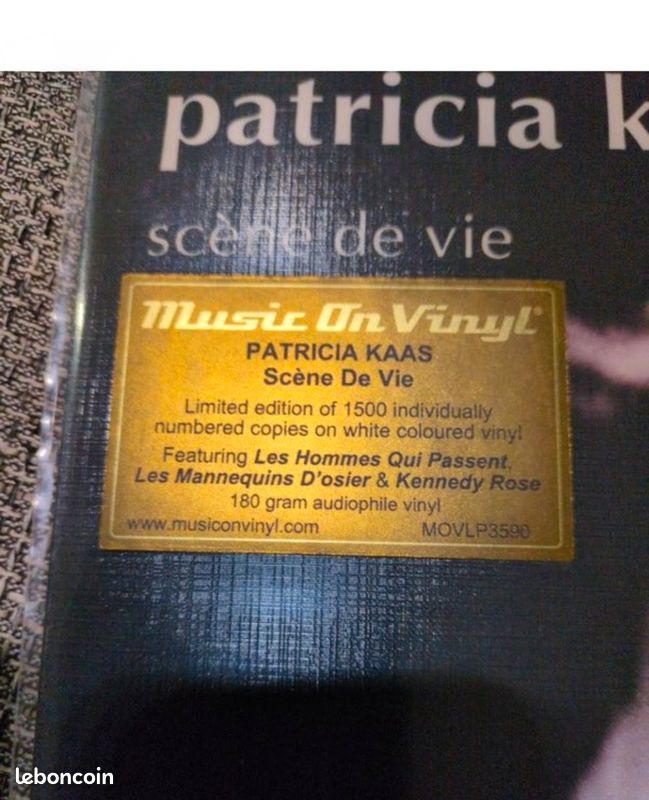 Édition numéroté vinyle blanc patricia kaas (image 3)