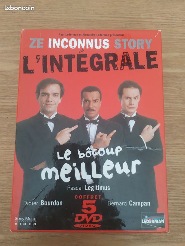 Ze Inconnus Story coffret 5 DVD l'intégrale le bocoup meilleur (image 1)