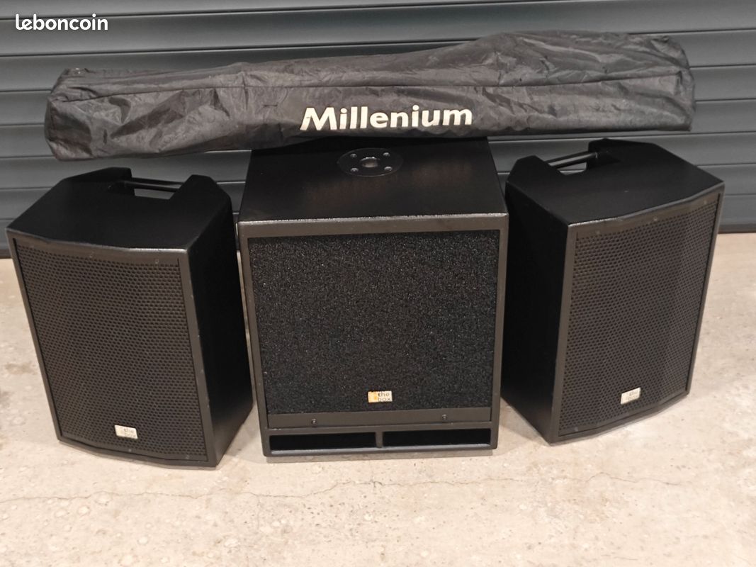 Caisson ampli + 2 enceintes satellites Yamaha MS50DR - Photo, audio & vidéo