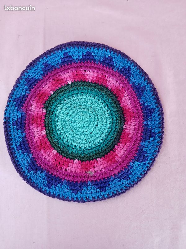 Béret enfant multicolore (image 3)