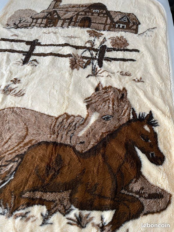 Couverture miniature âne sevré poney cheval poulain été