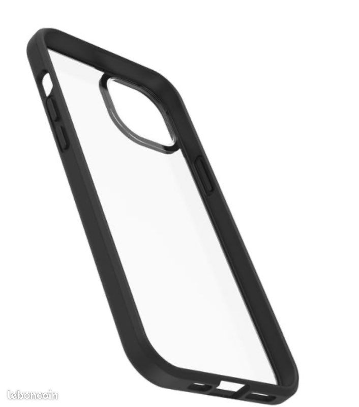 OtterBox React Coque iPhone 14 Plus Coque arrière Rigide Anti-Chocs - Noir (image 3)