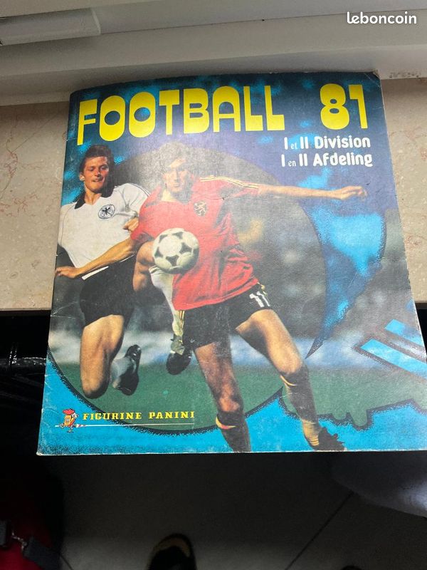 Album Panini Football 81 – Ancien, état Très Bon