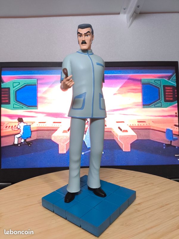 Figurine Professeur Procyon Goldorak - HL PRO - 22 Cm - Vinyle - Sans Boîte