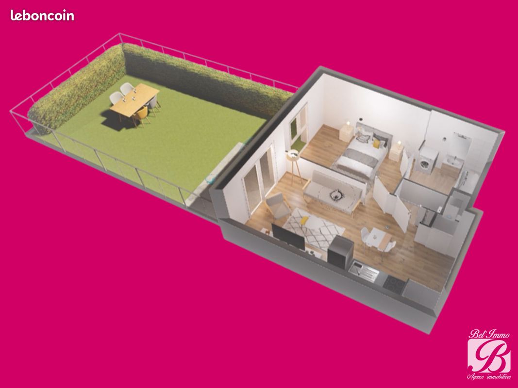 Appartement 2 pièces 40 m² · à Béligneux · 40 m² · 169 000 €