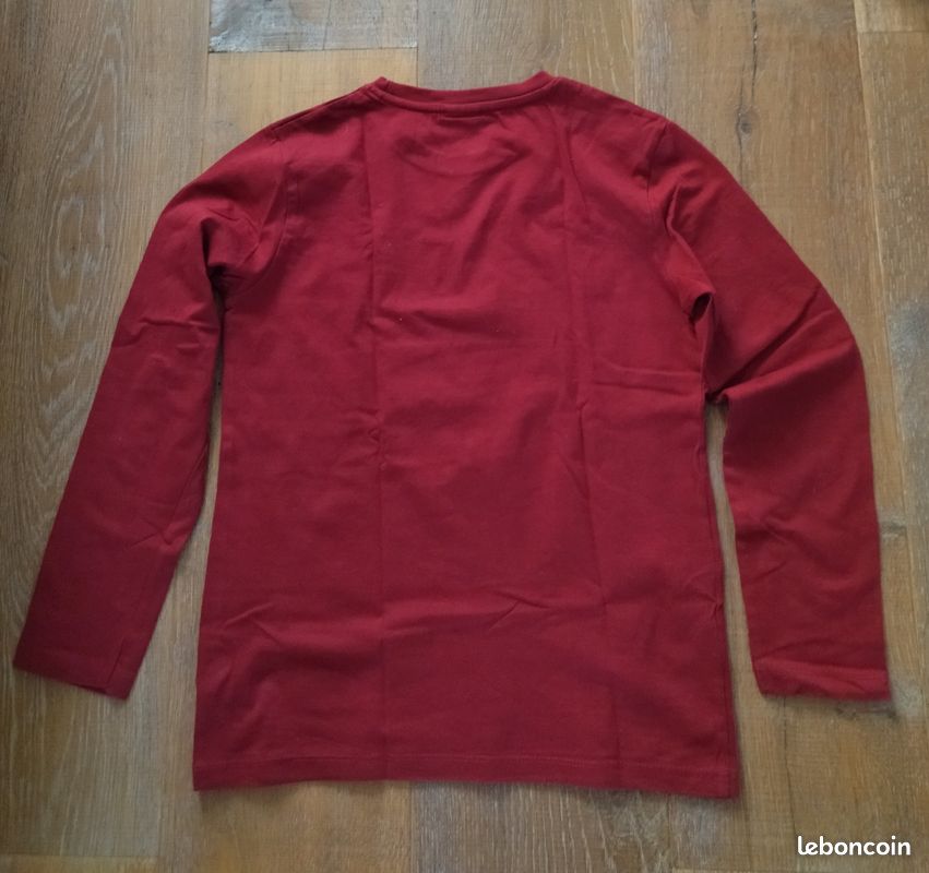 Tee-shirts Manches Longues Pour Garçon - Taille 12 Ans - Multicouleur - Occasion Très Bon état - Marque Générique