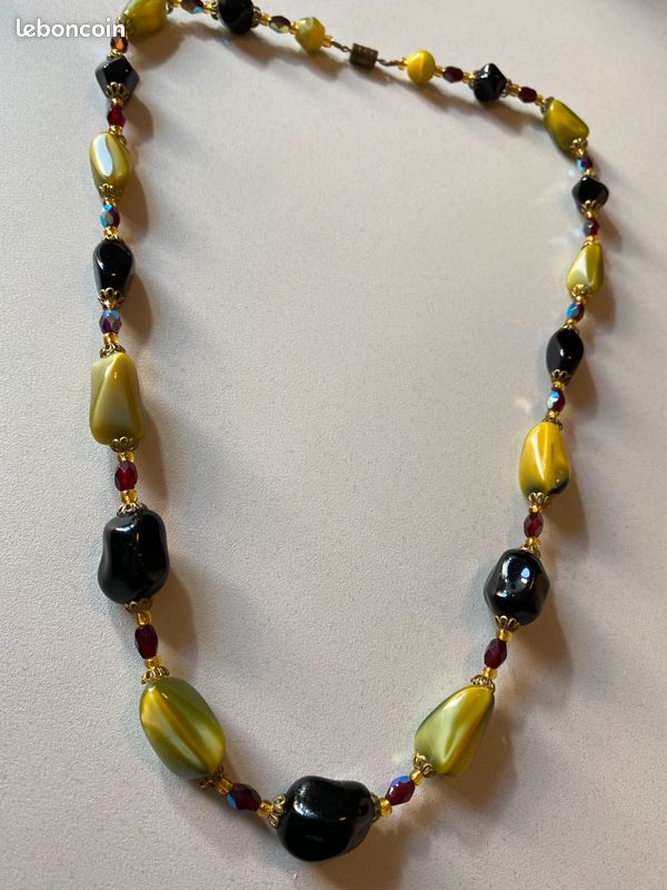 Collier Vintage Des Années 70 - Bijou Ancien Magnifique, Occasion