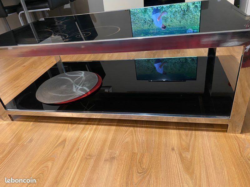 Table Basse vitre en verre (image 1)