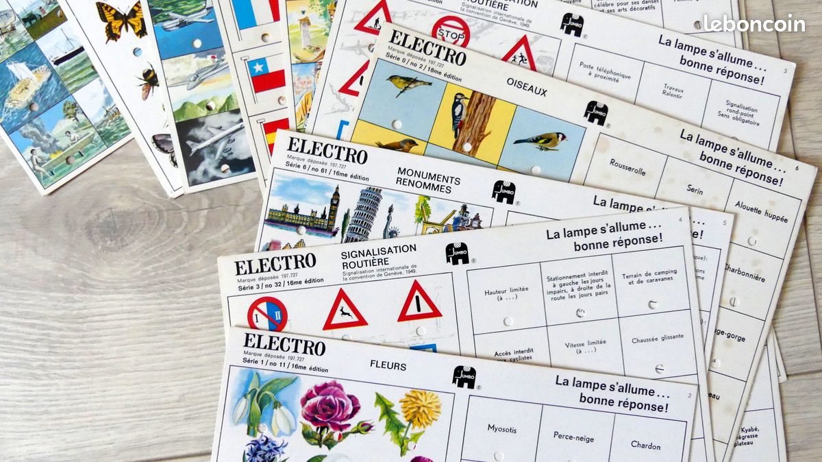 Vintage Electro 696 Questions and Answers Jeu de société