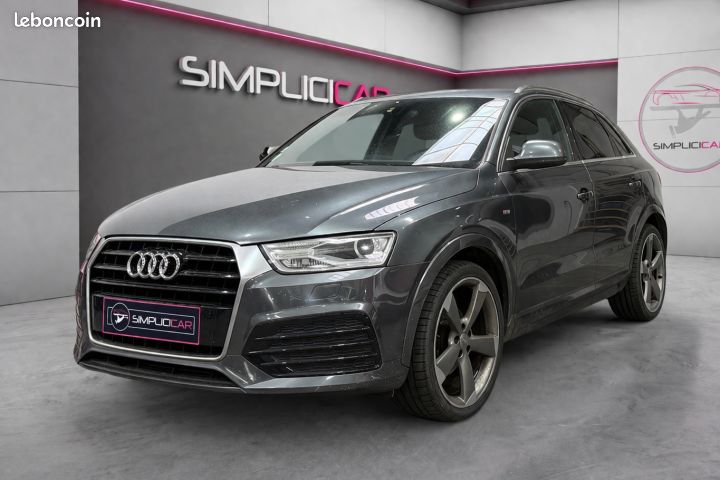 AUDI Q3 (2) 2.0 TDI ULTRA 150ch S Line - Jantes Rotor - sièges Chauffants - Garantie 12 Mois (image 5)