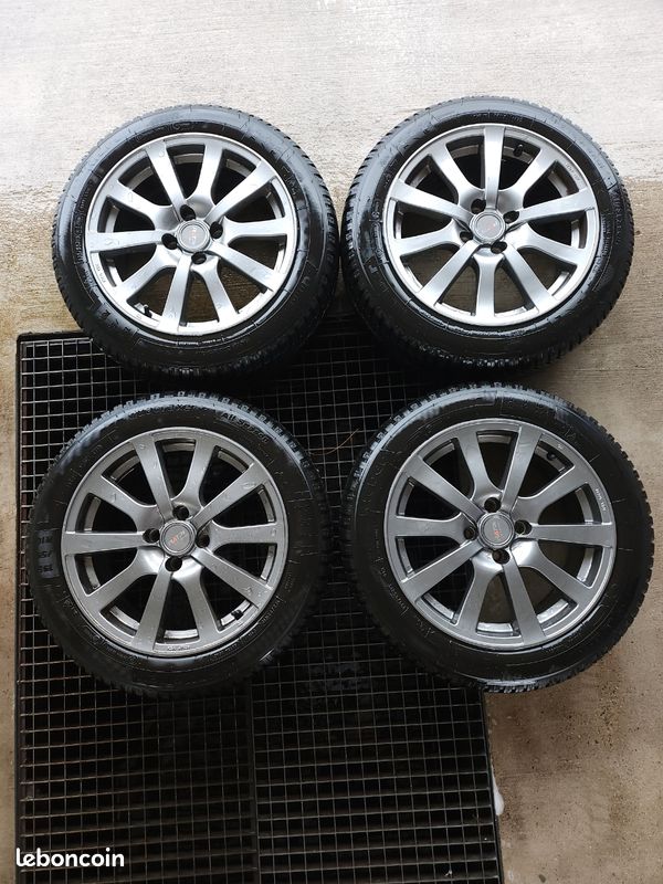 Roue En Alliage Vintage 5,5Jx14 - Entraxe 4x98 - Alésage 58,1mm - Occasion Vérifiée - Modèle Universel