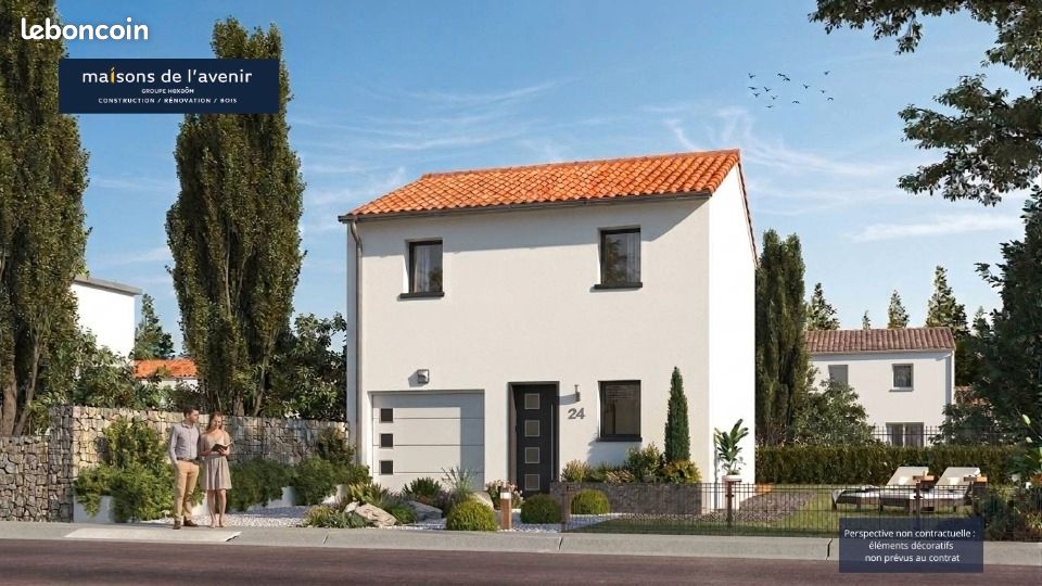Maison 4 pièces 69 m² · à Divatte-sur-Loire · 69 m² · 291 700 €