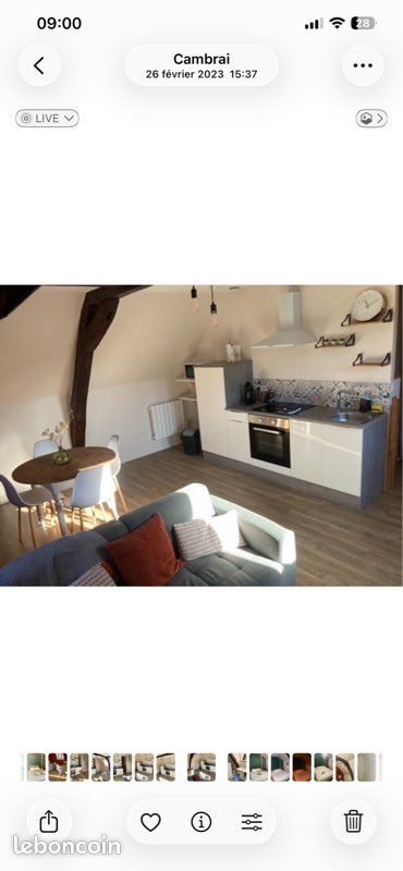 Appartement 2 pièces 38 m² · à Cambrai · 38 m² · 78 000 €
