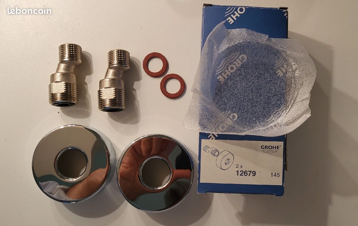 Grohe Raccord en S supersteel 12679 (image 1)