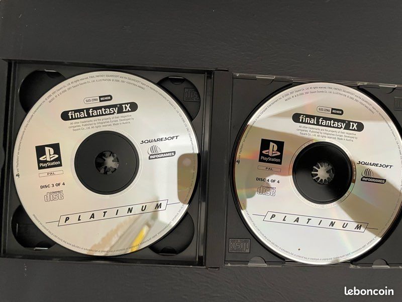 Final Fantasy IX PS1 – Complet – Jeu original rétro PlayStation (image 2)