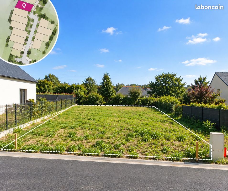 Terrain à bâtir de 417 m² à ANCENIS-SAINT-GEREON (44) · à Ancenis-Saint-Géréon · 134 500 €