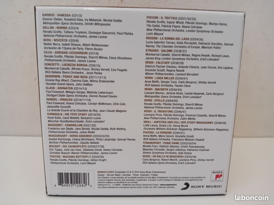 Coffret 56 CD - Une discothèque idéale de l'Opéra (Diapason / Sony) (image 4)