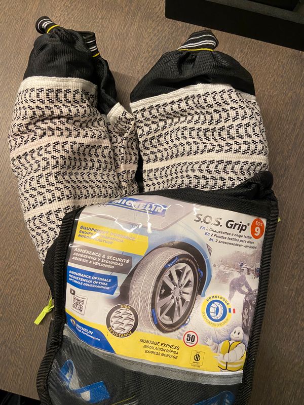 Chaussettes neige Michelin SOS GRIP EVO N°9 - Équipement auto