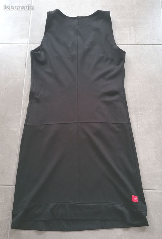 Robe Miss Captain - Femme - Taille 36 - Gris - Manches Longues - Coton Mélangé