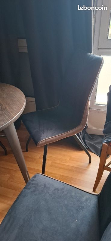 Table ronde et 3 chaises maison du monde (image 2)