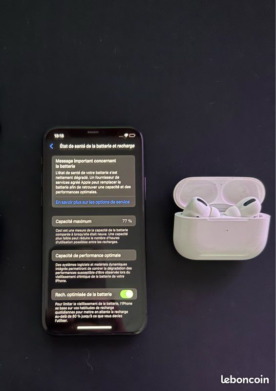 IPhone 11pro et AirPods (image 1)