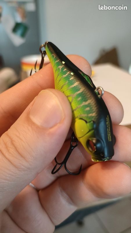 Leurre Megabass Vibration-X Smatra – Couleur Kasumi ITO, Coulant, Hochet