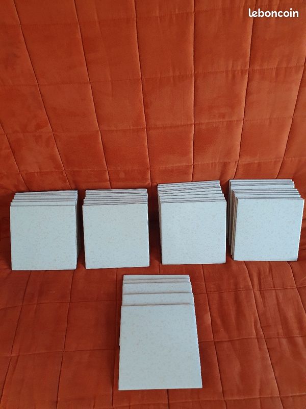 Lot de 45 carreaux de faïence CERAMICA (neufs) 15 x 15 cm (image 2)