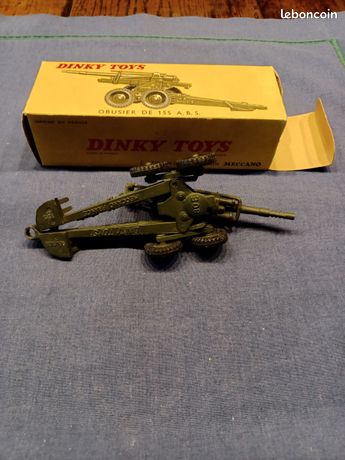 Dinky Toys - 1:43 - Obusier De 155 ABS Ref. 80E Made In France Meccano