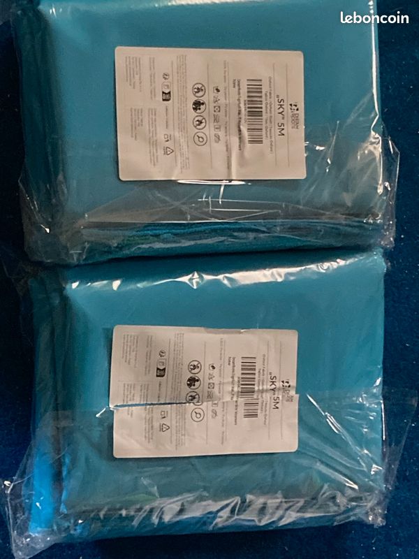 Lot de 2 tissu extérieur 160cm x 5 m NEUF (image 2)