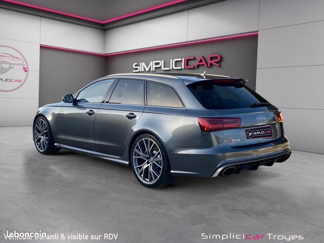 AUDI RS6 AVANT 4.0 V8 TFSI 605 PERFORMANCE QUATTRO TIPTRONIC 51 233 HT Garantie 12 mois (image 3)
