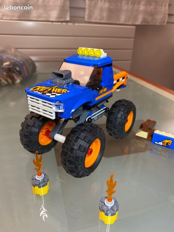 Lego city 60180 Le camion monstre Jeux Jouets