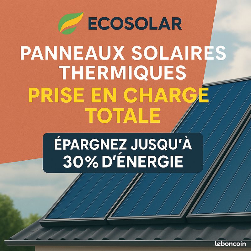 Panneaux solaires thermiques soutenus par aides (image 1)